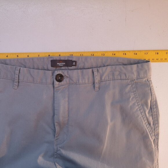 Mountain Ridge Men's Size 34 Waist Grey Cotton Casual Pants - Picture 4 of 7